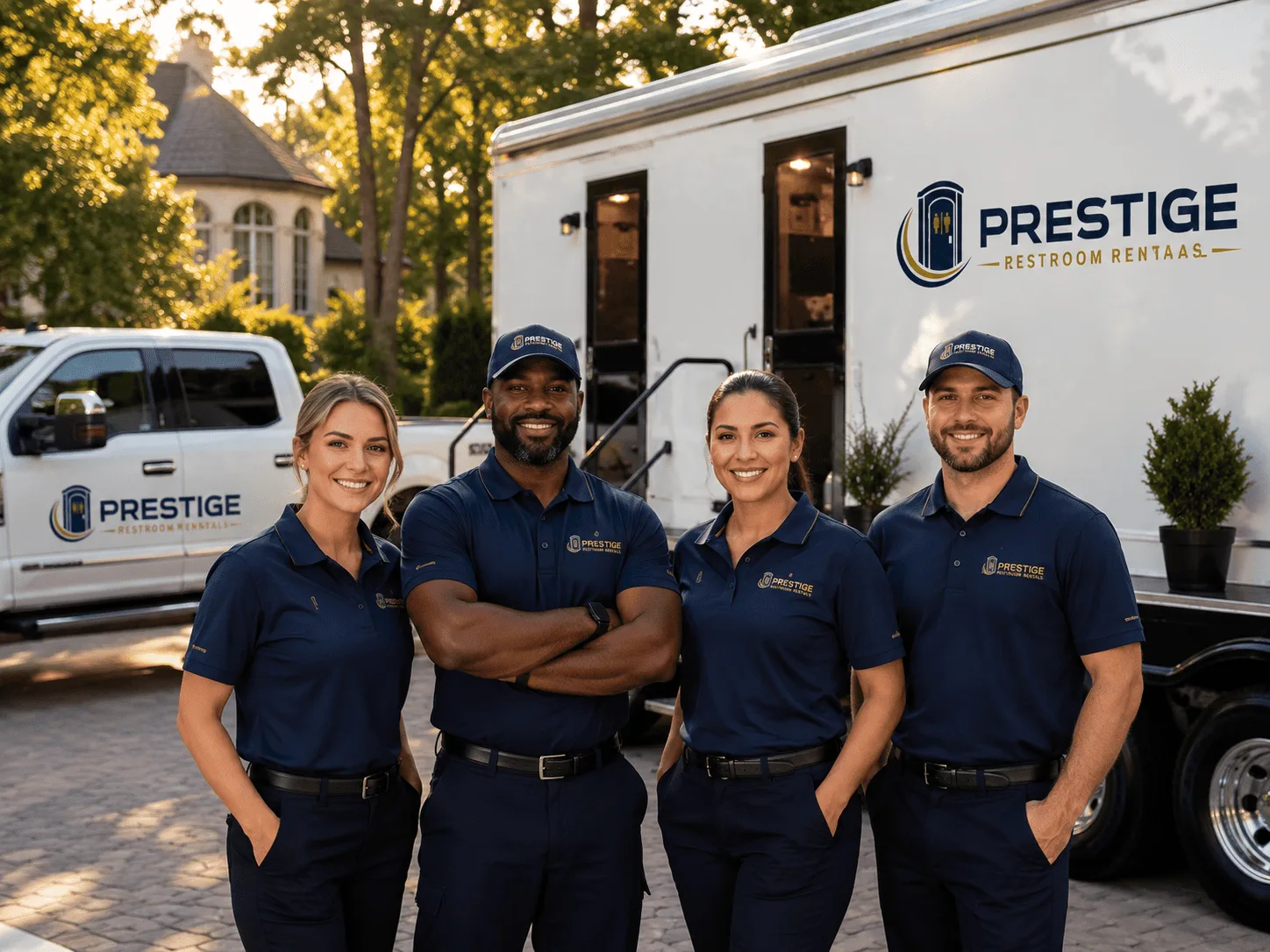 Trusted Luxury Portable Restrooms company in Smock, PA